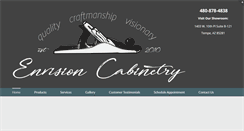 Desktop Screenshot of envisioncabinetryllc.com